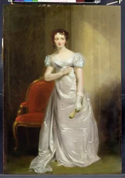 Harriet Smithson (1800-54) en tant que Miss Dorillon, c.1822