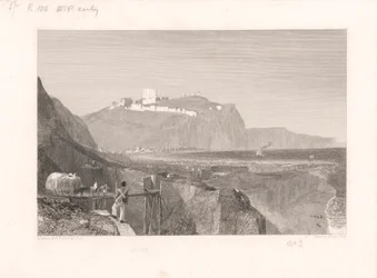 Douvres depuis la falaise de Shakespeare