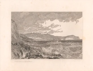 Château de Pendennis et entrée du port de Falmouth