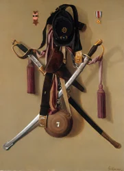 Regalia de guerre civile du Major Levi Gheen McCauley