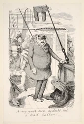 Un très bon homme, sans doute, mais un mauvais marin!, publié en 1845