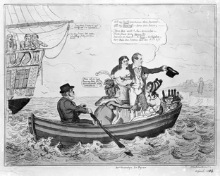 Fare Thee Well, vers 1816 (gravure)