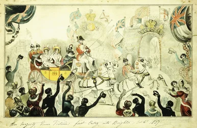 Première entrée de Sa Majesté la reine Victoria à Brighton le 4 octobre 1837, 1837