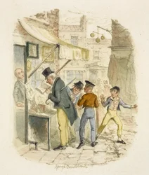 Illustration pour "Oliver Twist"