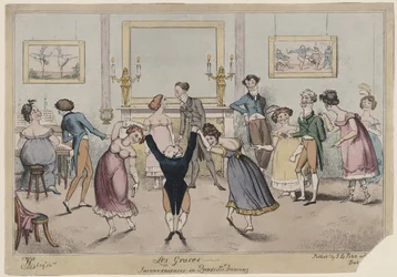Les Grâces, Inconvénients de la danse quadrille