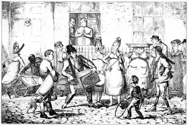 Les Savoyards, 1818