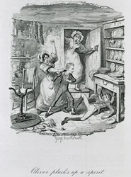 Oliver prend courage, 1837