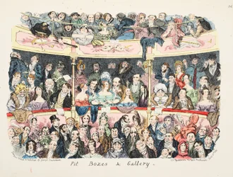 Fosses et galerie, pub. 1836