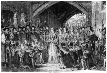 Entrée de la reine Jane dans la tour, 1553 1840