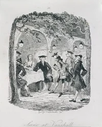 Scène à Vauxhall, de 