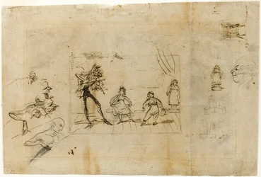 Étude pour la leçon de danse, partie 2 : Le menuet