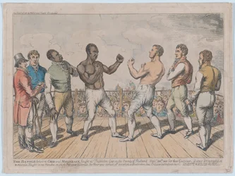 La bataille entre Cribb et Molineaux, 28 septembre 1811