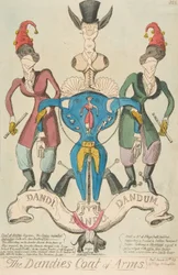 Les armoiries des dandies, 28 mars 1819