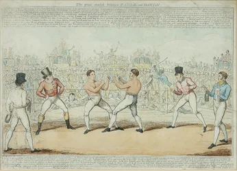 Le grand match entre Randall et Martin