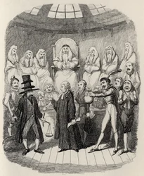 Le Marchand de Venise, extrait de "The Ingoldsby Legends" de Thomas Ingoldsby, publié par Richard Bentley  Son