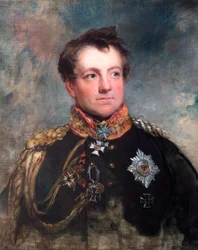 Portrait du maréchal August Neidhart, comte de Gneisenau, soldat prussien, 1818