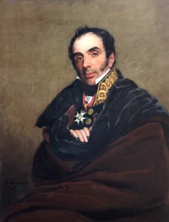Portrait du général Miguel Ricardo da Alava, soldat espagnol, 1818