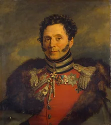 Portrait du général Nikolaï Ivanovitch Depreradovich, avant 1825