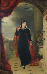 Portrait de la princesse Charlotte de Galles 1796-1817, vers 1816