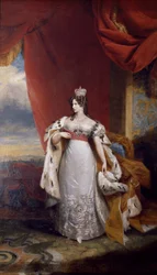 Portrait de la tsarine Alexandra Feodorovna de Russie