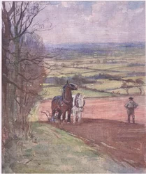 Le laboureur à l