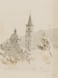 Alassio, depuis le chemin de fer, En Passant!, 12 mars 1878
