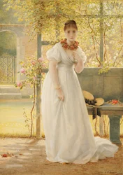 Dans le jardin clos, 1869