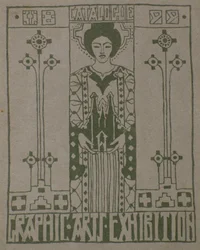 Épreuve pour la couverture du catalogue de la Dundee Graphic Arts Association