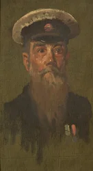Portrait de J. Brooks, 6e Dragons, vers 1920