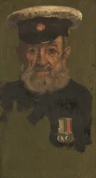 Portrait de J. Smith, 4e & R.A., vers 1920