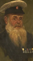Portrait de J. Wilson, R.M.A., vers 1920