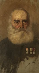 Portrait de W. Puttick, R. Bgde, c. 1920