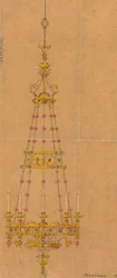 Dessins exécutés pour Jones et Willis, métallurgistes et fabricants de meubles d