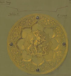 Designs exécutés pour Jones et Willis, métallurgistes et fabricants de meubles d