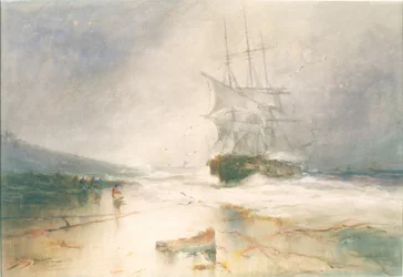 Naufrage du Salween, South Shields Sands