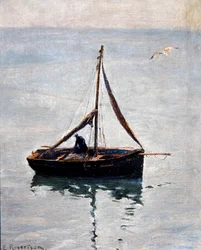 Réparation des filets, c.1910