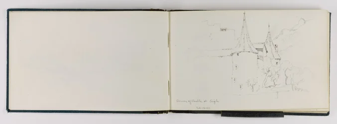 (Carnet de croquis) Coin du château d