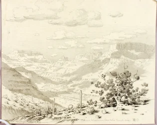 Ombres de nuages, Apache Trail, Arizona