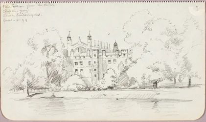 Eton College vu de la rivière