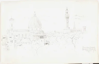 Depuis les jardins de Boboli, Florence
