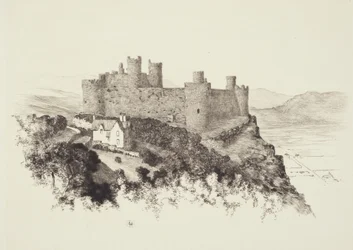 Château de Harlech, Pays de Galles