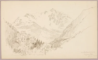 Le Mont Rose depuis Ceppomorelli
