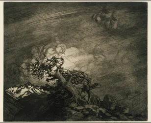 Tempête près de Timberline