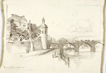 Sans titre (Vieux pont sur la Moselle)