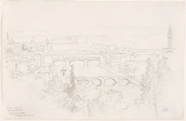 Vue de S. Miniato, Florence