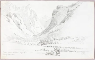 Vue de Toblach, Tyrol