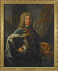 Portrait de Frederic I, roi de Suede et prince de Finlande