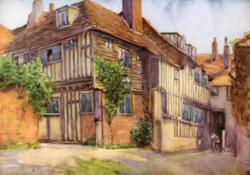 Mermaid Inn, Rye, Sussex, 1924-1926