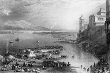 Partie du Chaut, à Hurdwar, 1838
