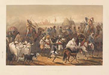 Troupes des alliés indigènes, vers 1857-1858